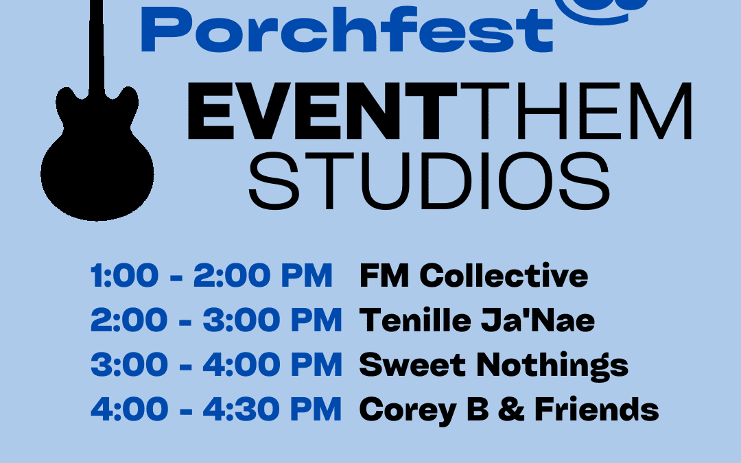 Medford Porchfest 2023 @ EventThem Studios