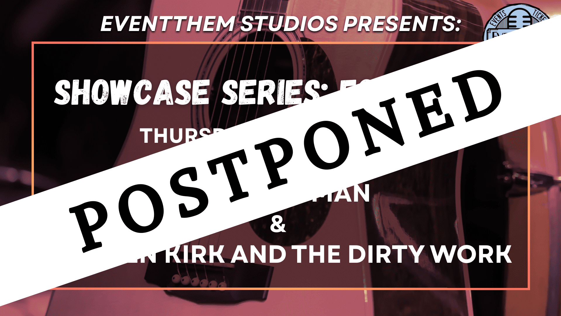 Folk Night Postponed Graphic