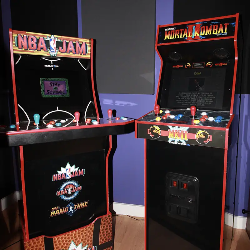 Classic cabinet arcade game rentals