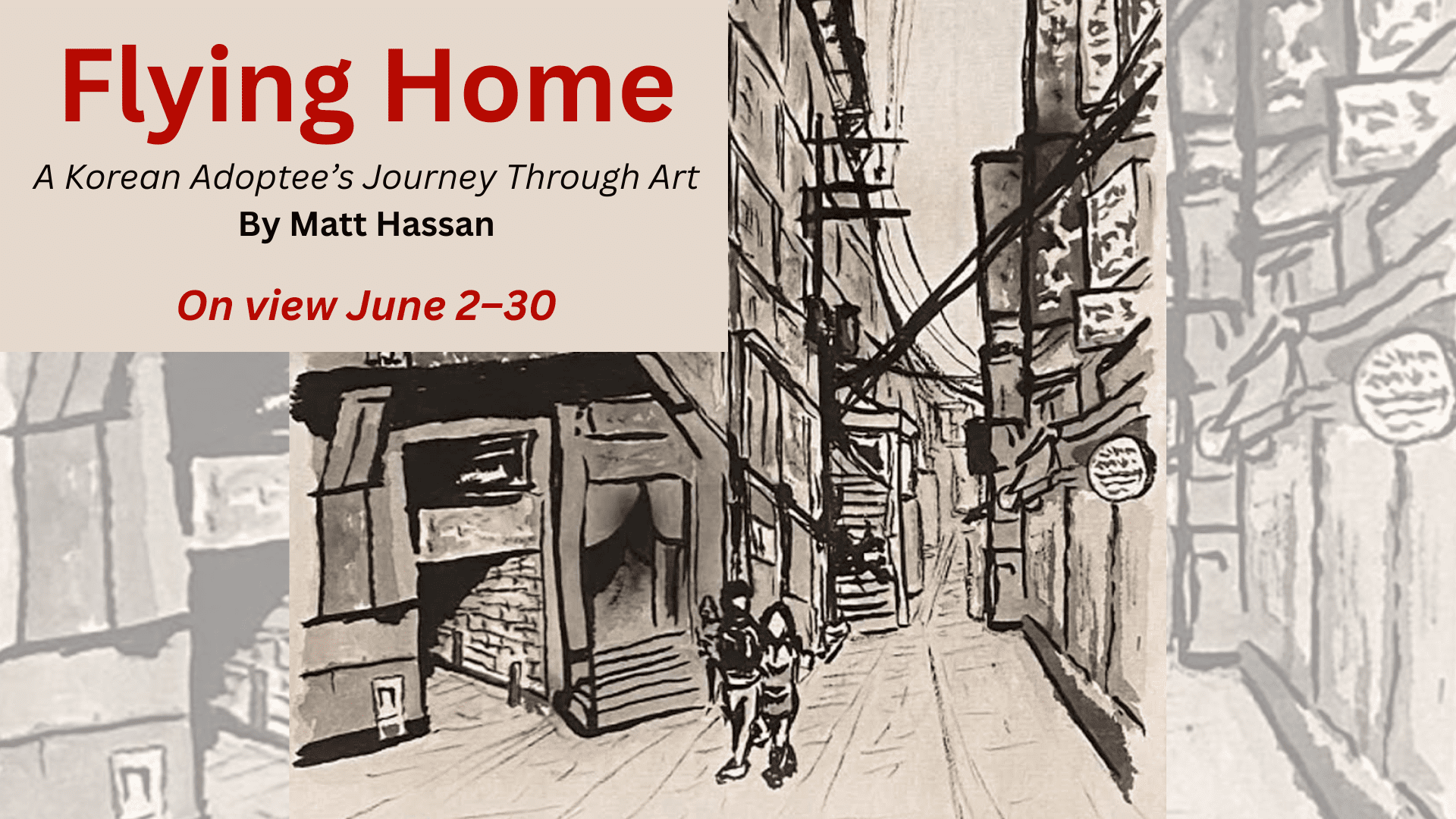 Matt Hassan Exhibition - Flying Home